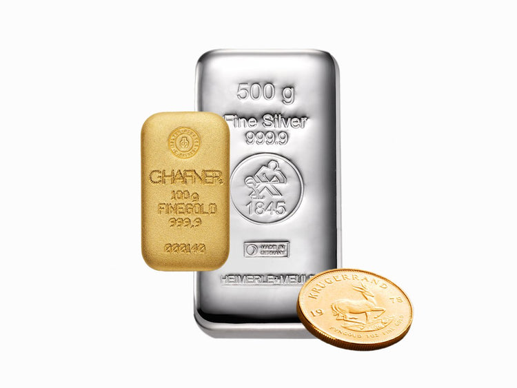 Anlageprodukte aus Gold & Silber