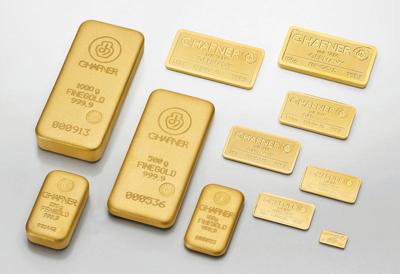 Goldbarren kaufen – Recyclinggold in vielen Größen