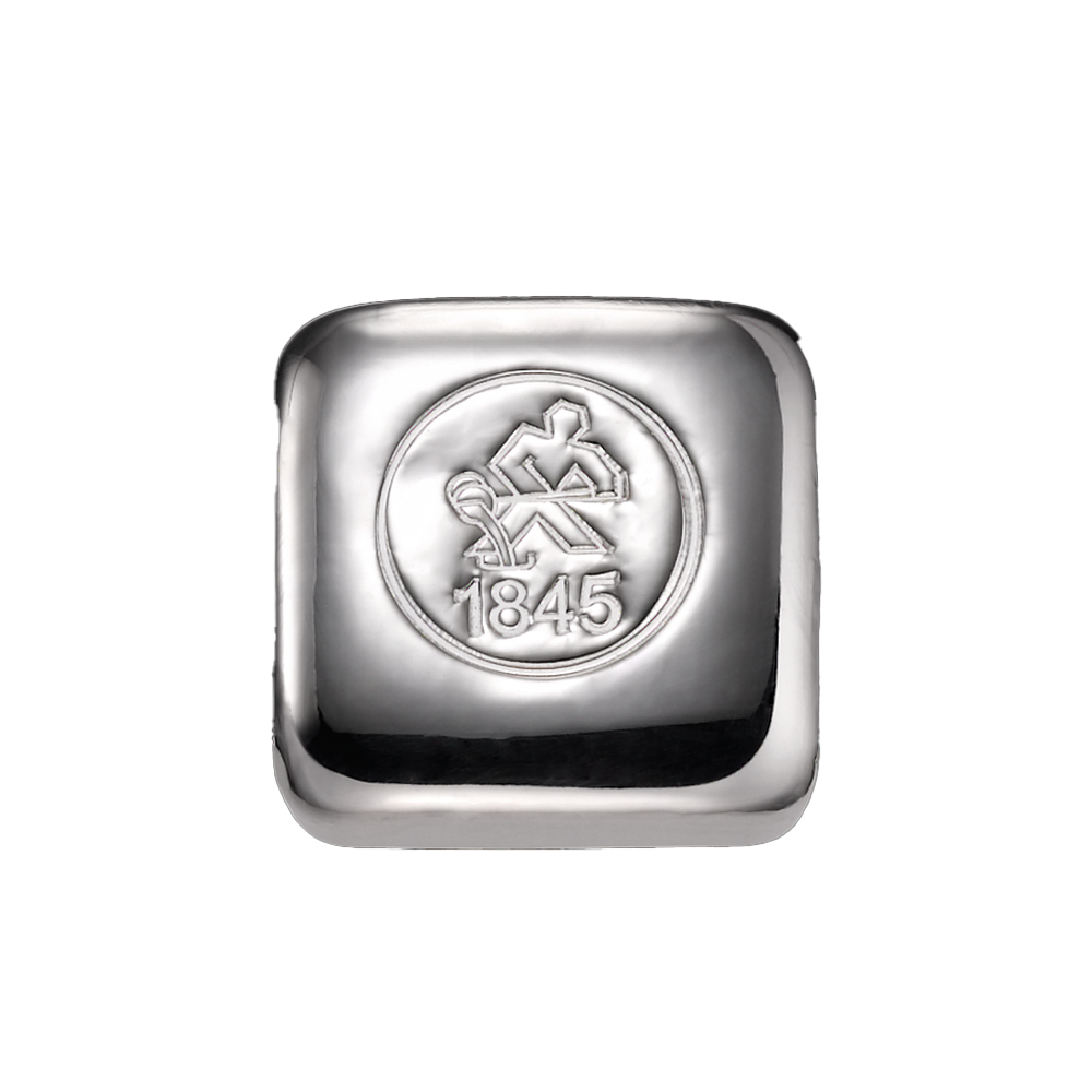 50 g Silberbarren 999 von Heimerle + Meule – nachhaltiges Recycling-Feinsilber