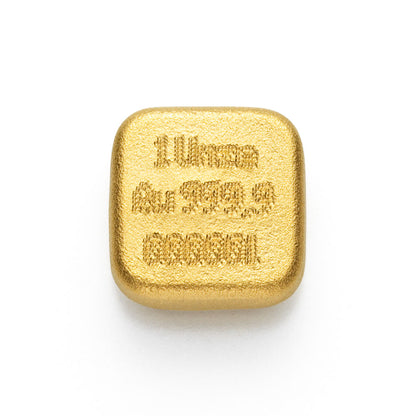 1 Unze Gold-Nugget (31,1 g) von C.Hafner – gegossenes Recyclinggold