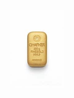 250 g Goldbarren von C.Hafner – nachhaltiges Recyclinggold mit Seriennummer