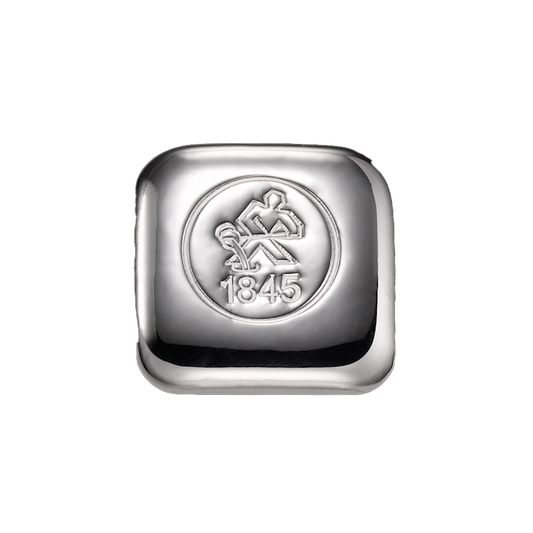 1 Unze Silberbarren 999 von Heimerle + Meule – nachhaltiges Recycling-Feinsilber